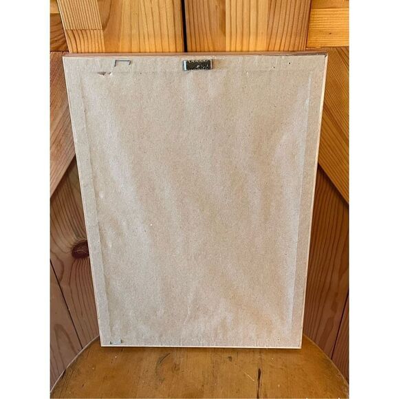 Artwork Art W/ Real Fibers Leaves Petals On Handmade Paper ‘01 Signed - Picture 11 of 14